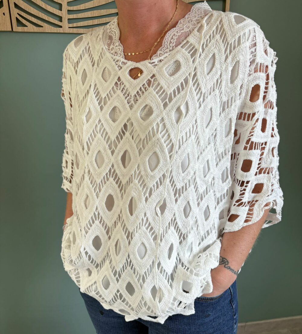 ✨ Top crochet – TU (36 à 44)